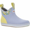 Xtratuf Women's 6 in Ankle Deck Boot, PERIWINKLE LEMON, M, Size 8 XWAB502